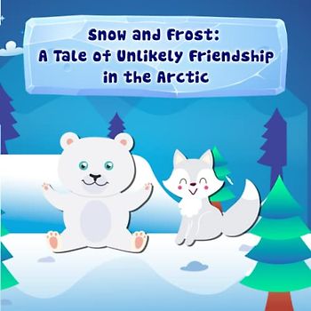 Snow and Frost: A Tale of Unlikely Friendship in the Arctic: The close story that this book brings will help children read and understand easily into their heads.