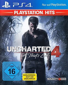 Uncharted 4: A Thief's End [PlayStation Hits, Bundle Copy] PlayStation 4