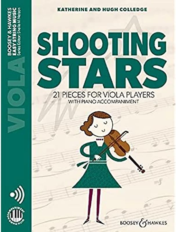 Shooting Stars: 21 pieces for viola players. Viola und Klavier. (Easy String Music)