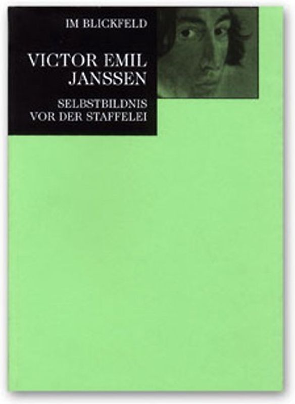 Victor Emil Janssen: Selbstbildnis vor der Staffelei