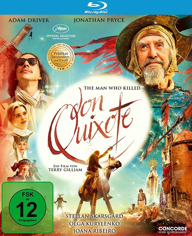 The Man Who Killed Don Quixote Blu-ray Disc