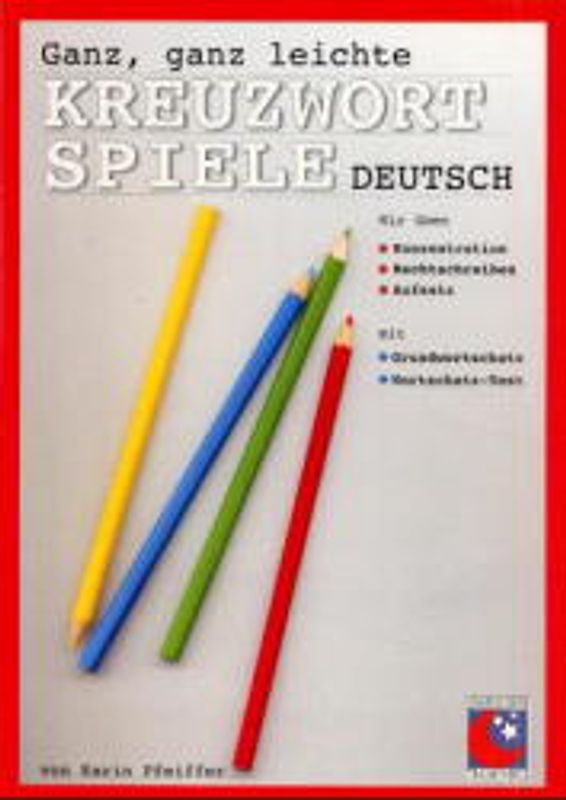 Ganz, ganz leichte Kreuzwortspiele Deutsch. Rechtschreibung