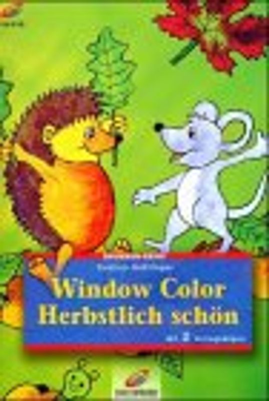 Window Color Bunter Herbst. Mit 2 Vorlagebögen