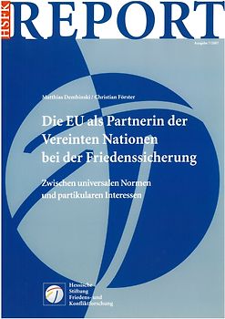 Die EU als Partnerin der Vereinten Nationen bei der Friedenssicherung