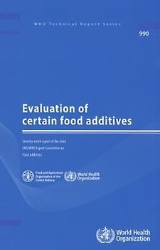 Evaluation of Certain Food Additives