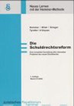 Die Schuldenrechtsreform