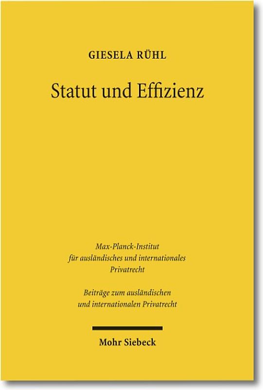 Statut und Effizienz