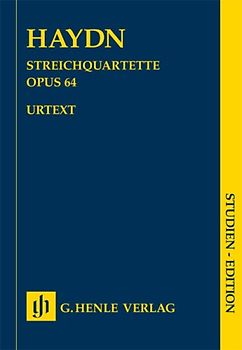 Streichquartette Heft VIII op. 64; Studienedition - Joseph Haydn