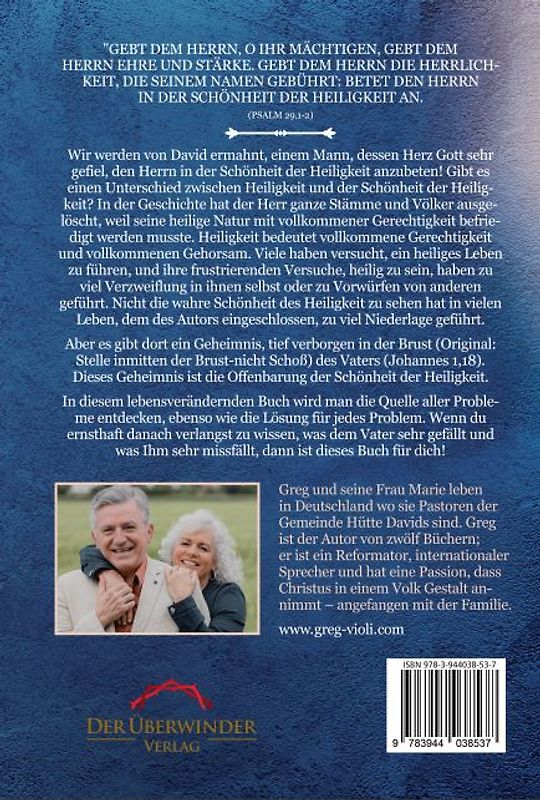 Die heilige Schönheit des Königs