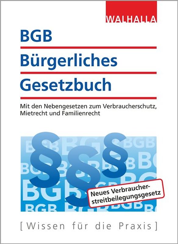 BGB - Bürgerliches Gesetzbuch Ausgabe 2017