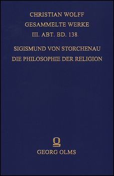 Die Philosophie der Religion.
