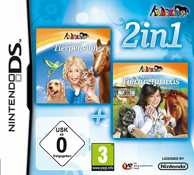 2 in 1: Meine Tierpension / Meine Tierarztpraxis auf dem Land Nintendo DS
