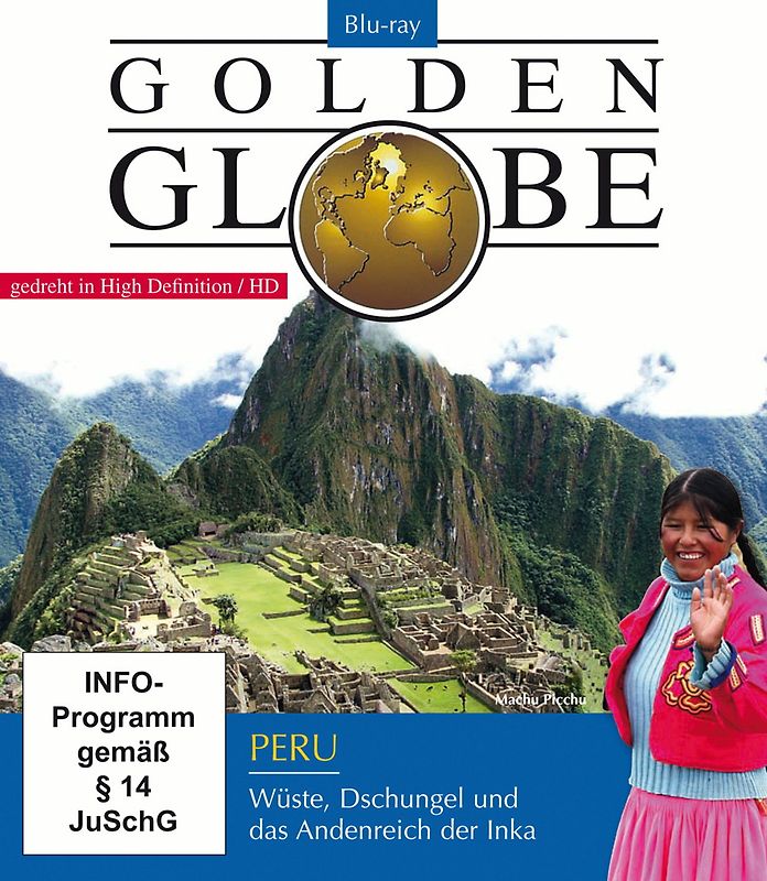 Peru Wüste, Dschungel und das Andenreich der Inka; Reihe: Golden Globe (Blu-ray) - Länge: ca. 100 MinutenDer Inka [Blu-ray] Blu-ray Disc