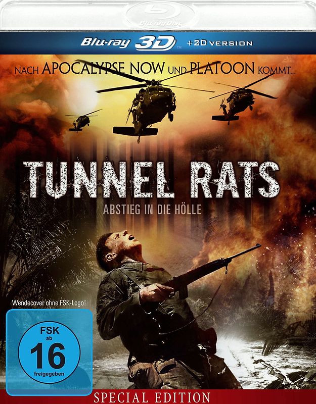 Tunnel Rats - Abstieg in die Hölle [Special Edition, 3D Blu-ray] 3D Blu-ray Disc