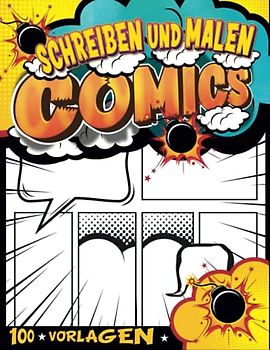 Comic Kreatives Buch Workshop Für Kinder: Skizzenbuch Zum Zeichnen Von Anime Für Anfänger | Kinder-Comic-Bücher Für Jungen Ausfüllen | Geschenkideen Junge 10 Jahre