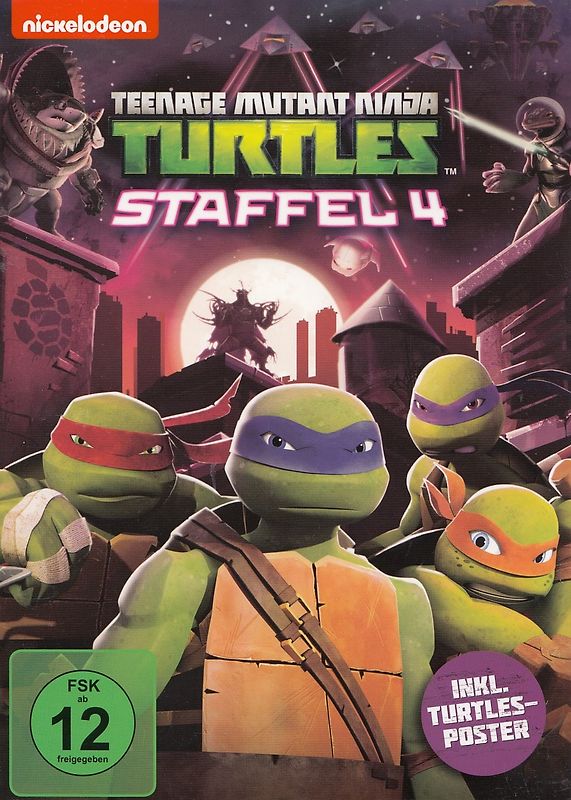 Teenage Mutant Ninja Turtles - Season 4 [4 DVDs] DVD