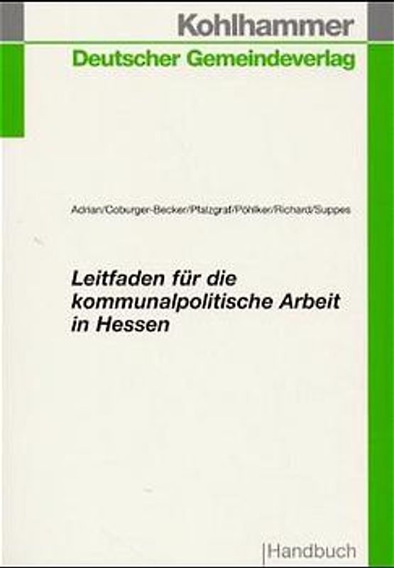 Leitfaden für die kommunalpolitische Arbeit in Hessen
