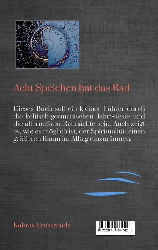 Acht Speichen hat das Rad