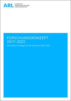 Forschungskonzept 2017–2022 – aktualisierte Auflage für den Zeitraum 2020–2022