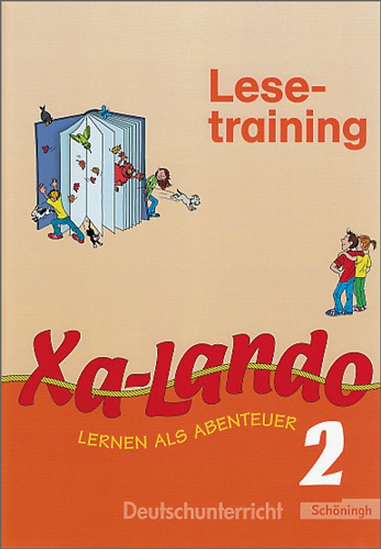 Xa-Lando - Lernen als Abenteuer. Deutsch- und Sachbuch / Xa-Lando - Deutsch- und Sachbuch. Lesetraining 2