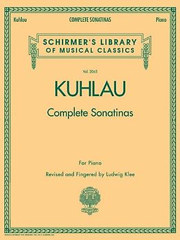 Complete Sonatinas For Piano: Noten, Sammelband für Klavier: Schirmer Library of Classics Volume 2065 (Schirmer's Library of Musical Classics)