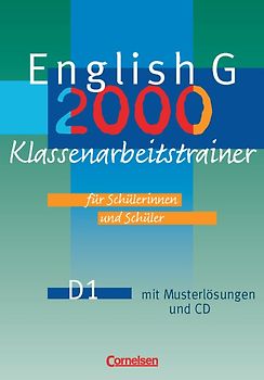 English G 2000 - Ausgabe D / Band 1: 5. Schuljahr - Klassenarbeitstrainer mit Lösungen und CD
