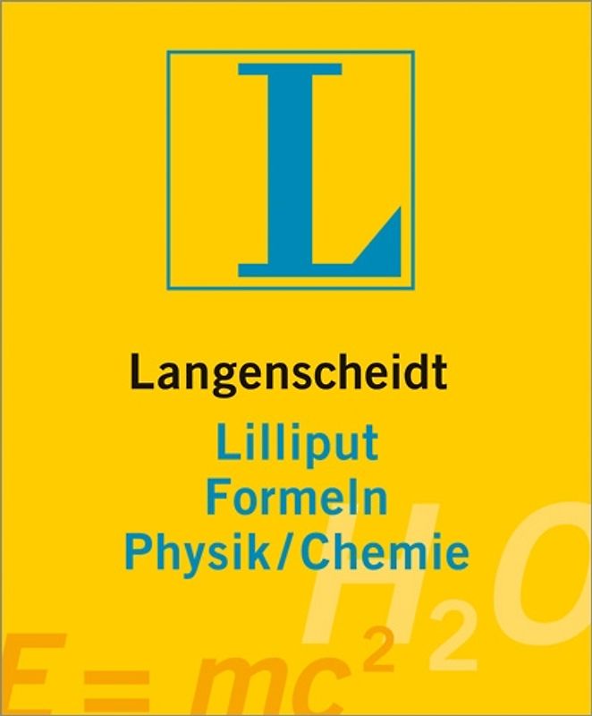 Langenscheidt Lilliput Formeln Physik/Chemie