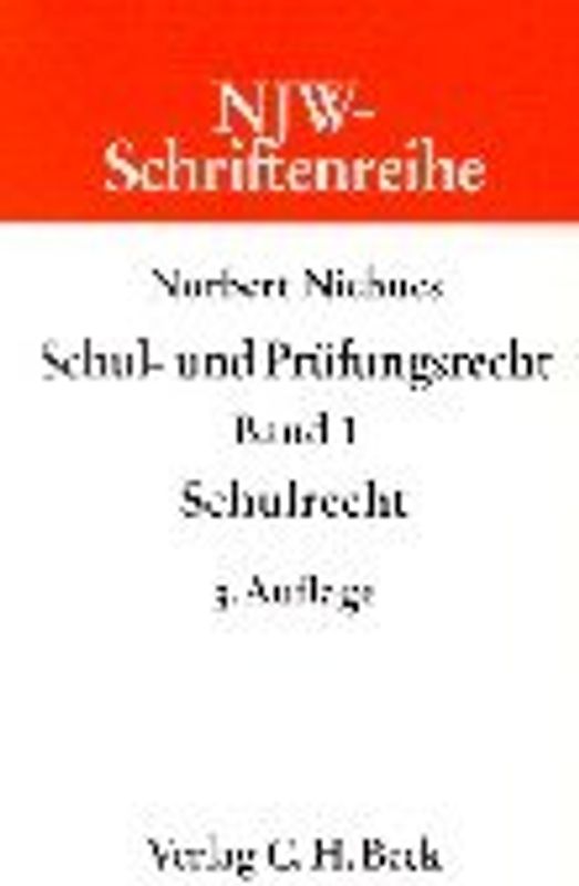 Schul- und Prüfungsrecht