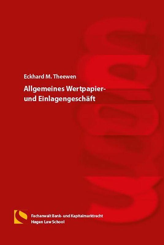 Allgemeines Wertpapier-und Einlagengeschäft