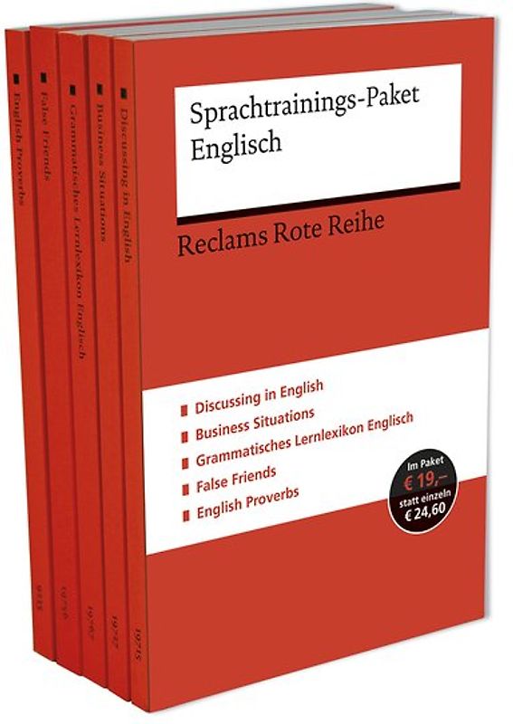 Sprachtrainings-Paket Englisch