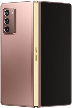 Samsung Galaxy Z Fold2 5G Dual SIM 256GB [Scharnierabdeckung metallic gold] mystic bronze