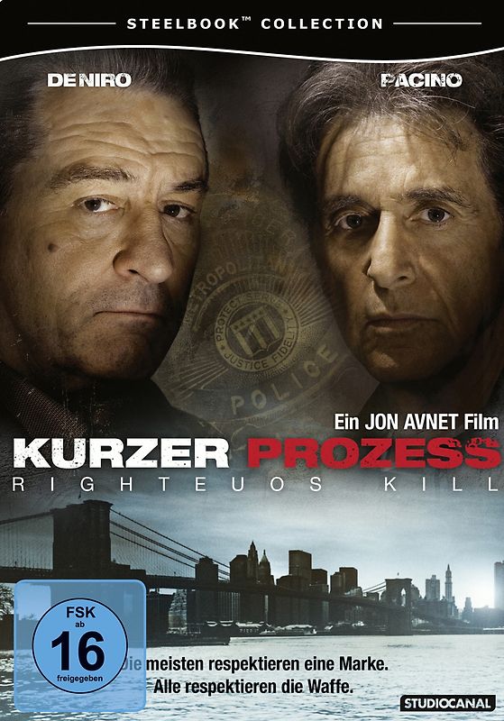 Kurzer Prozess - Righteous Kill [Steelbook Collection] DVD