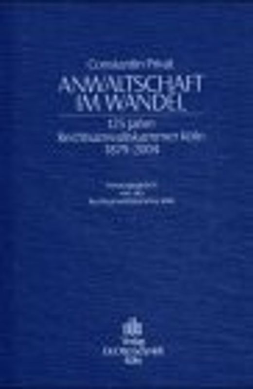 Anwaltschaft im Wandel