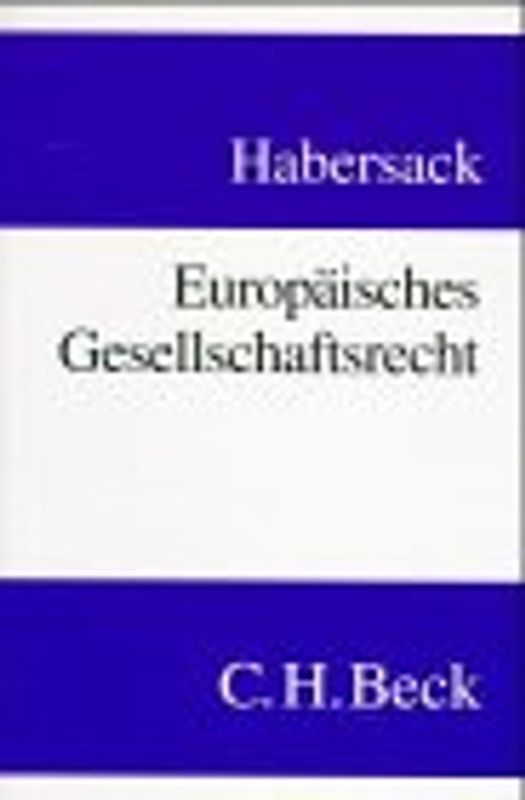 Europäisches Gesellschaftsrecht