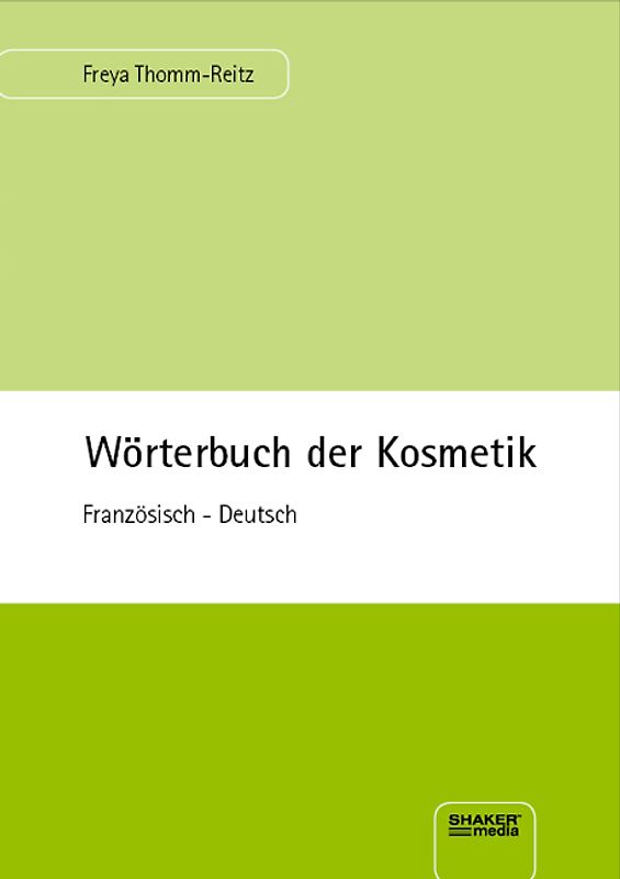 Wörterbuch der Kosmetik
