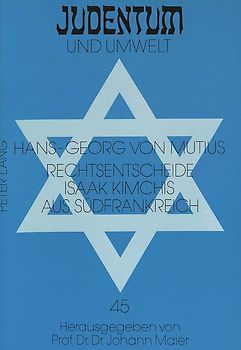 Rechtsentscheide Isaak Kimchis aus Südfrankreich