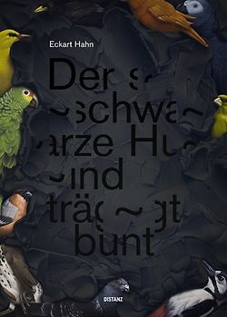 Der schwarze Hund trägt bunt