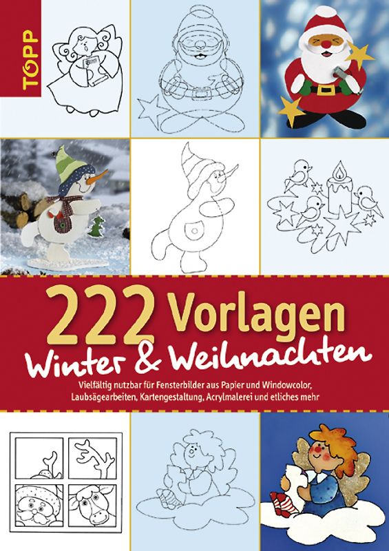 222 Vorlagen Winter und Weihnachten