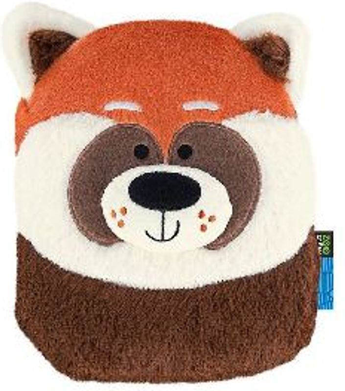 Cuddly Lined Notebook Red Panda
