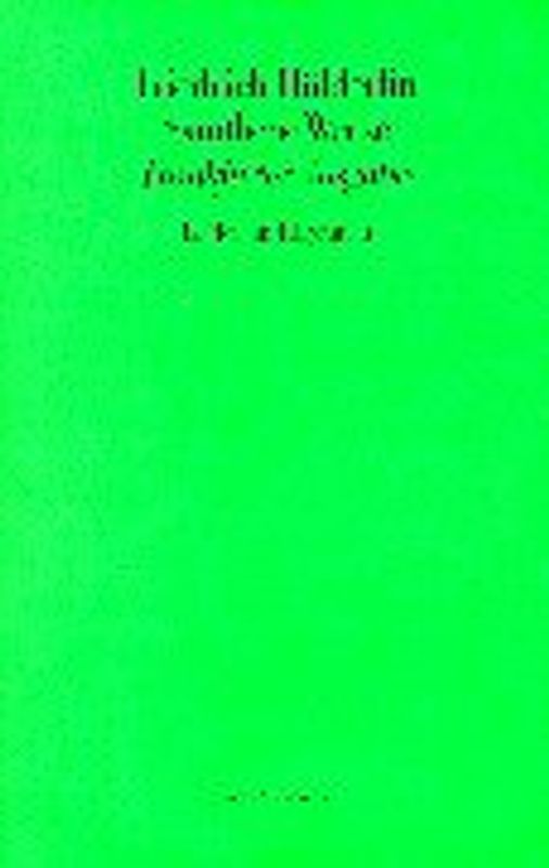 Sämtliche Werke. Frankfurter Ausgabe. Historisch-Kritische Ausgabe / Lieder und Hymnen