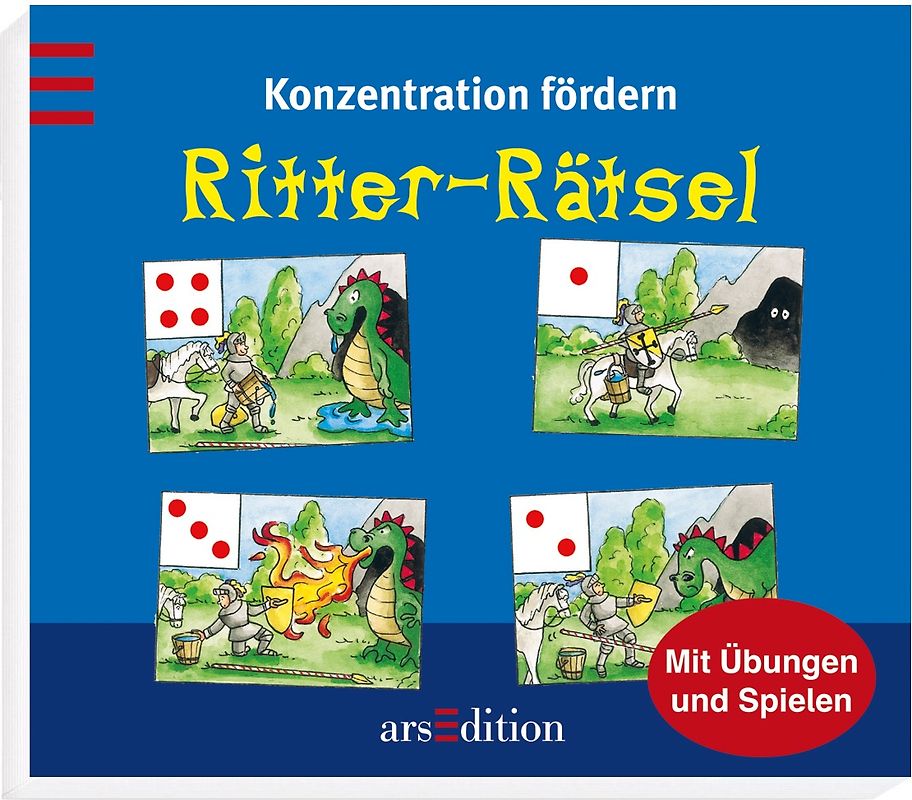 Konzentration fördern - Ritter-Rätsel