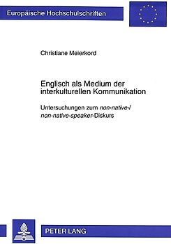 Englisch als Medium der interkulturellen Kommunikation
