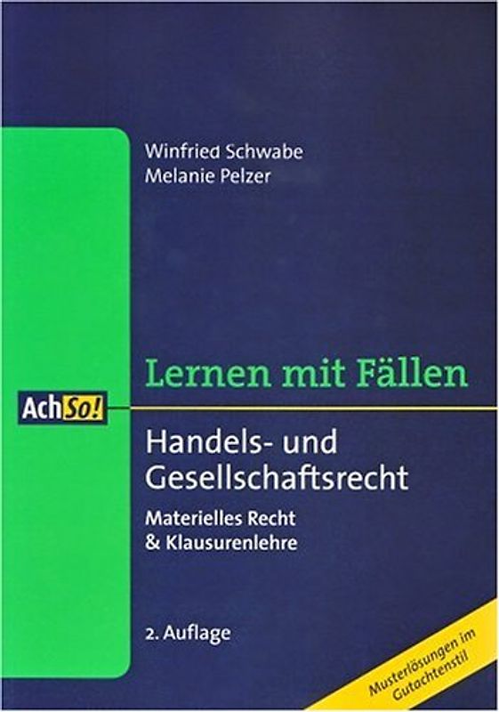 Handels- und Gesellschaftsrecht
