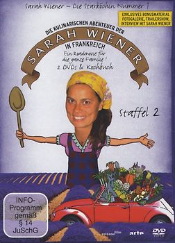 Die kulinarischen Abenteuer der Sarah Wiener in Frankreich 2 [2 DVDs + Buch] DVD