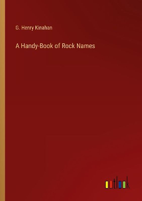 A Handy-Book of Rock Names