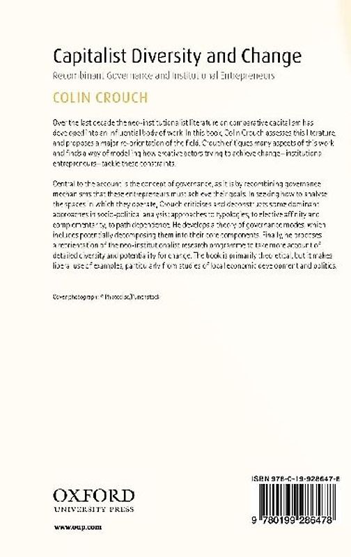 Capitalist Diversity and Change