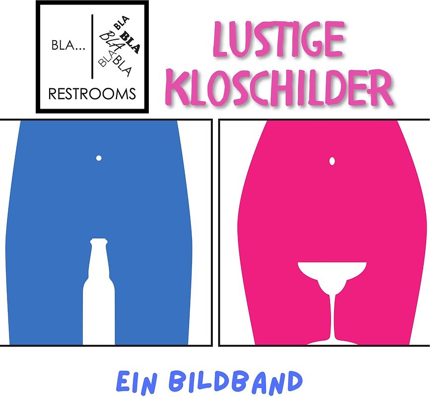 Lustige Kloschilder