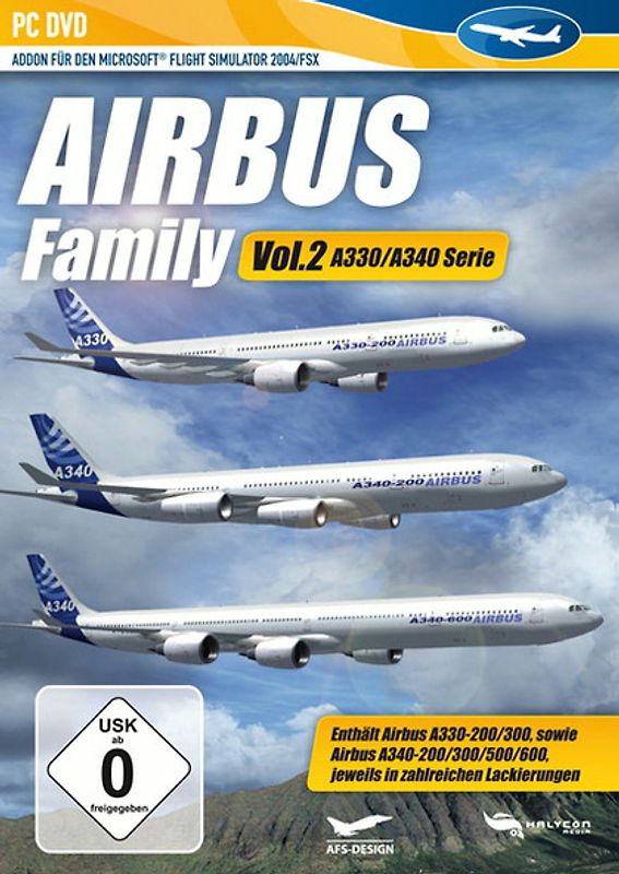 Airbus Family Vol. 2 A330-A344 PC Spiele