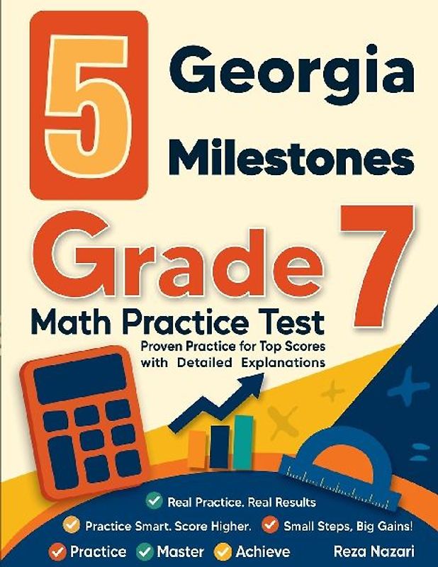 5 Georgia Milestones Grade 7 Math Practice Tests