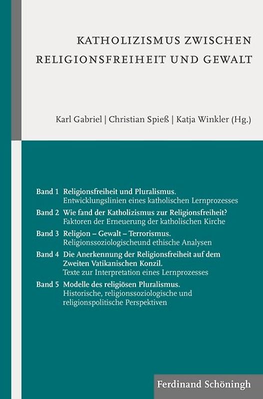 Katholizismus zwischen Religionsfreiheit und Gewalt